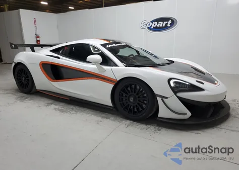 2017 Mclaren 570Gt z USA, uszkodzony, nr VIN SBM13CAT4HW001979